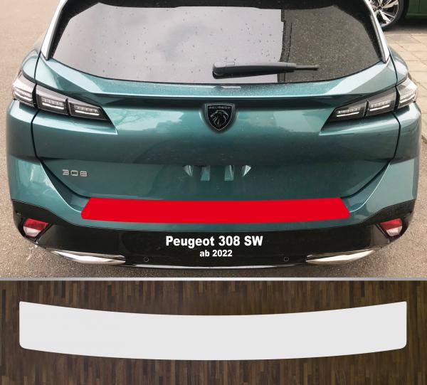 Lackschutzfolie Ladekantenschutz transparent 70 µm für Peugeot 308 SW ab 2022
